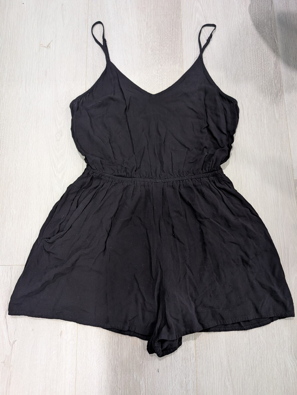 Divided Black Romper